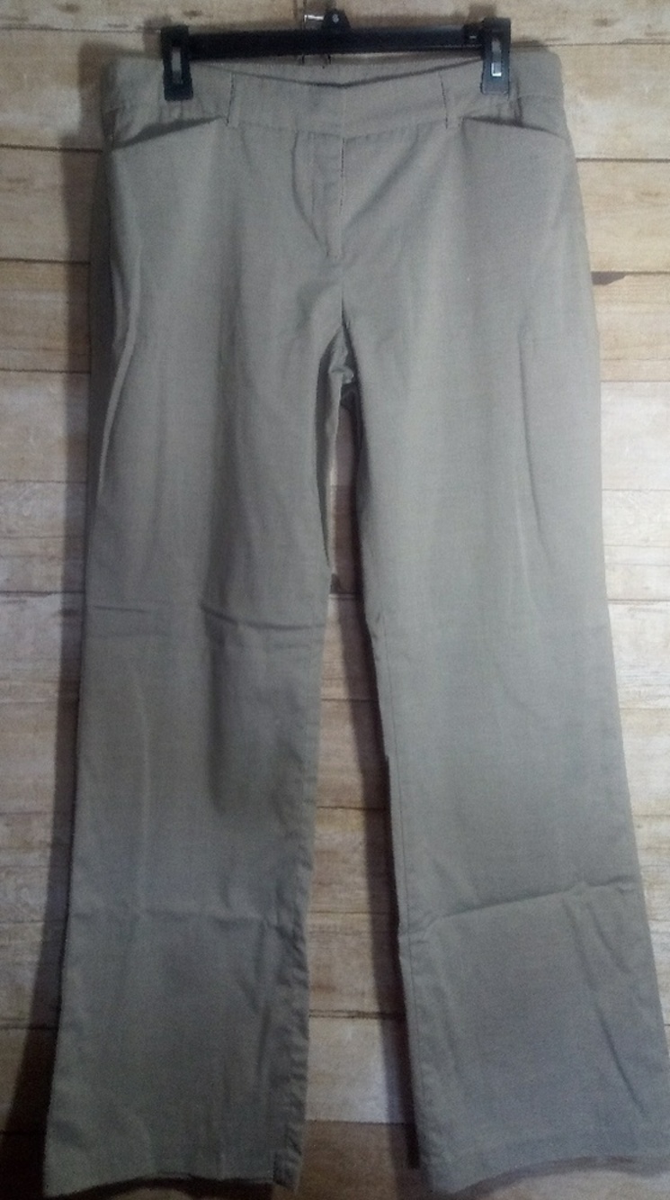 Dalia collection Gray modern fit pants